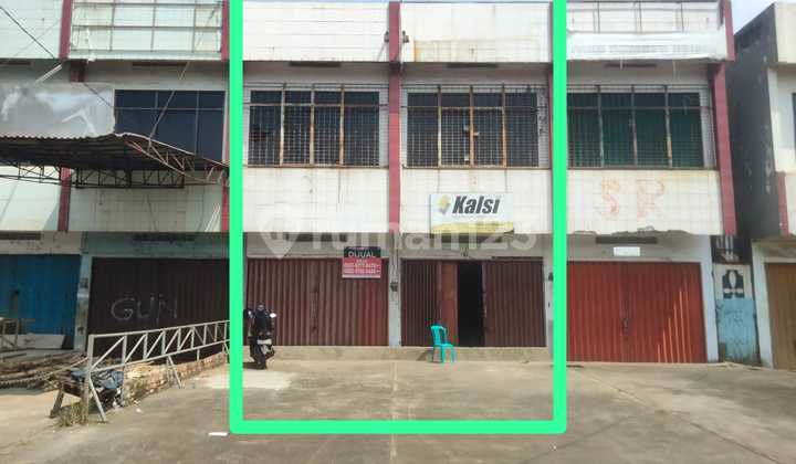 DIJUAL 2 RUKO GANDENG JALAN RAYA LINTAS KM 12 PALEMBANG 1