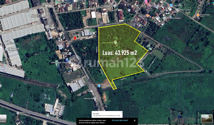 DIJUAL TANAH 4,3 HEKTAR JALAN TANJUNG API API PALEMBANG DIJUAL TANAH 4,3 HEKTAR JALAN TANJUNG API API PALEMBANG