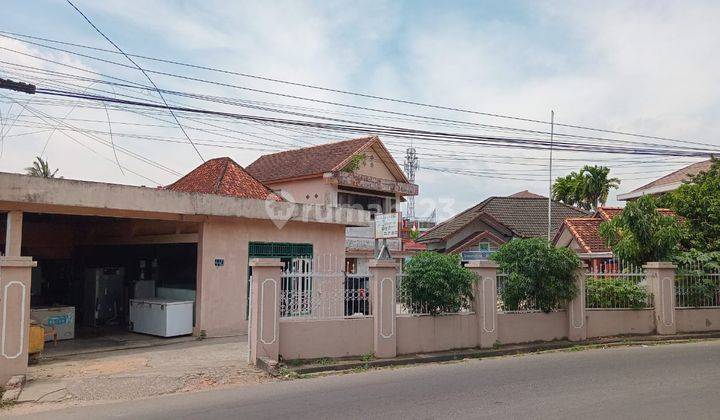 Dijual Tanah Bonus 6 Rumah Jalan Utama Makrayu Palembang 1