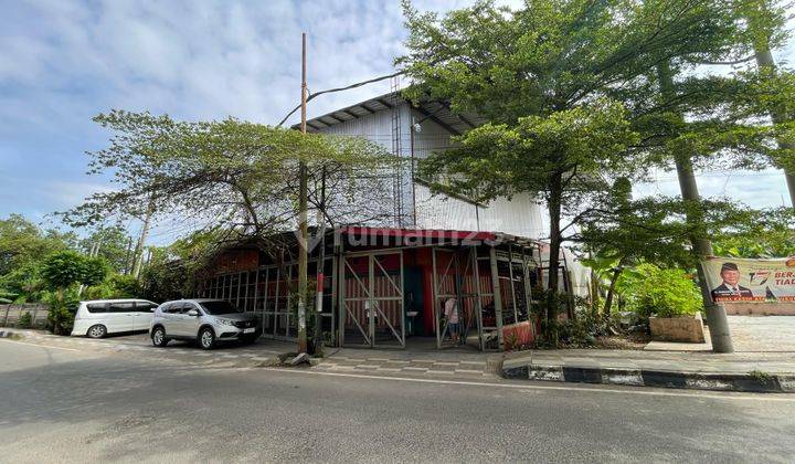 DIJUAL TANAH + GEDUNG OLAHRAGA JALAN SULTAN MANSYUR MUSI 6 PALEMBANG 2