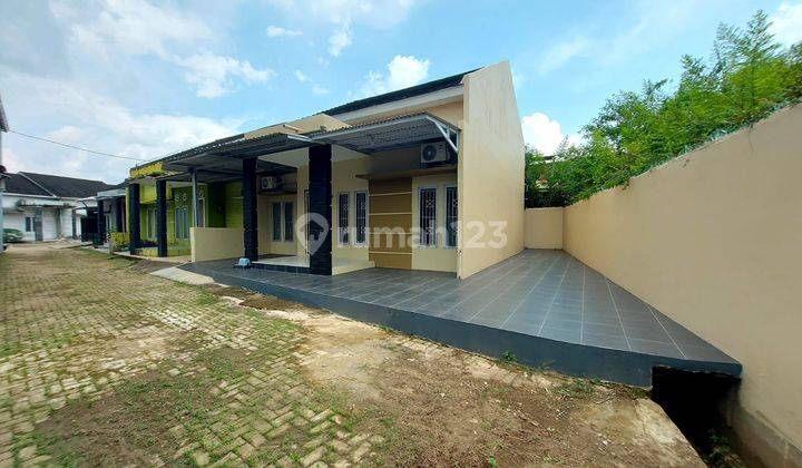 Dijual Rumah Minimalis Seduduk Putih Palembang Bonus Ac Dan Kitchen Set  1