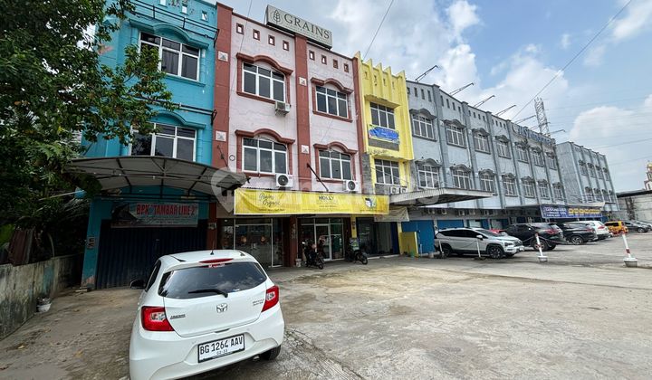 For Sale 3-Story Shop House at Patal Intersection, Abdul Rozak Road, Palembang 1