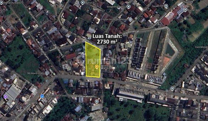 Dijual Tanah Jalan Sematang Borang Palembang 1