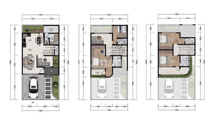 Rumah Mewah Industrial Modern - Lindy Park Palembang 2