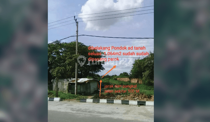 Dijual Tanah Dekat Bandara Jalan Noerdin Panji Palembang 2