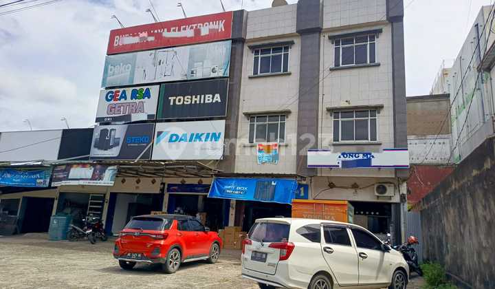 Dijual Ruko 3 Lantai Full + Rooftop Jalan Kol H Burlian KM 7 Palembang