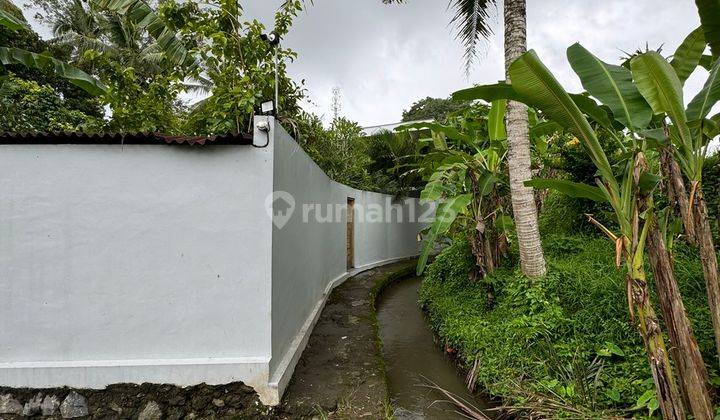 Dijual Tanah Sawah View Sungai Lokasi Ubud Shm Lingkungan Villa 2