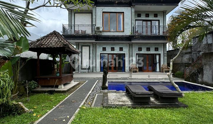 Buc! Dijual Murah Villa View Sawah - Dekat Central Ubud Strategis
