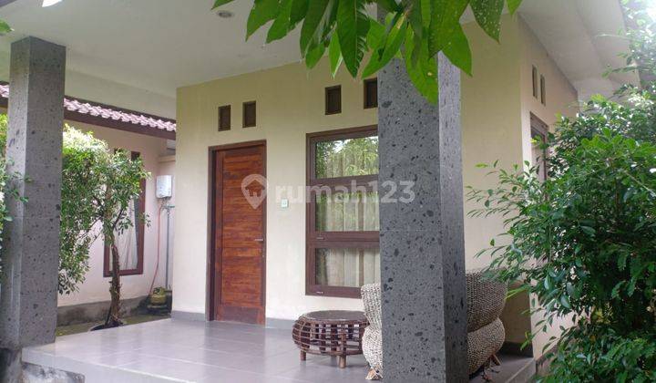 Selling villa with rice field view, located 15 minutes from Ubud  2