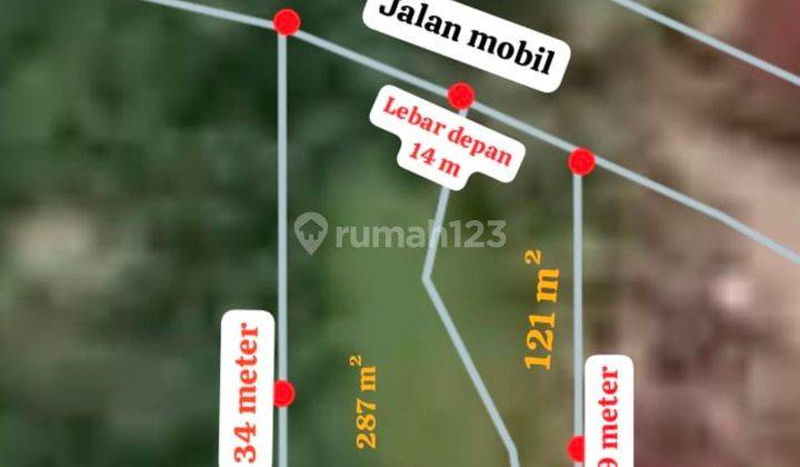 Jual tanah dekat sekolah internasional empaty school Ubud Pejeng kangin