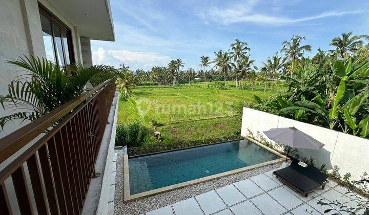 Dijual Luxury villa di Ubud View 180° Rice field 1