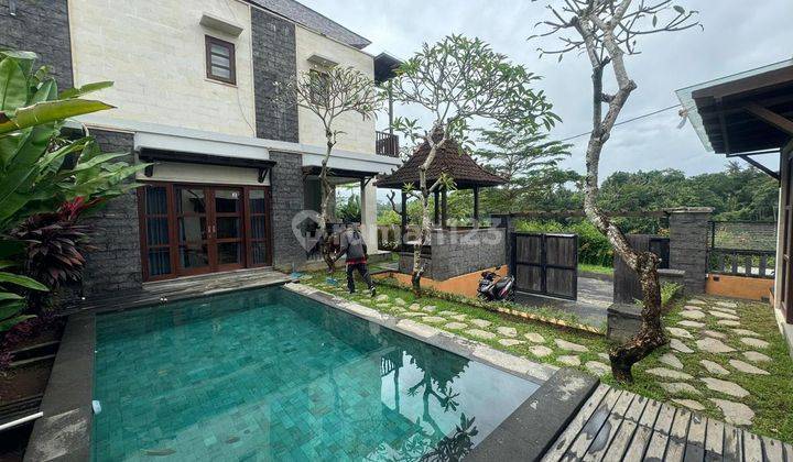 Di Jual villa Lantai 2 Los Tebing Radius Ubud 1