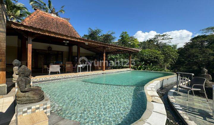 Villa for sale. Location in Ubud village with view of rice fields 3