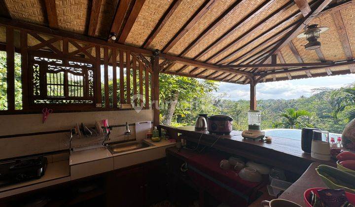 Villa for sale. Location in Ubud village with view of rice fields 11