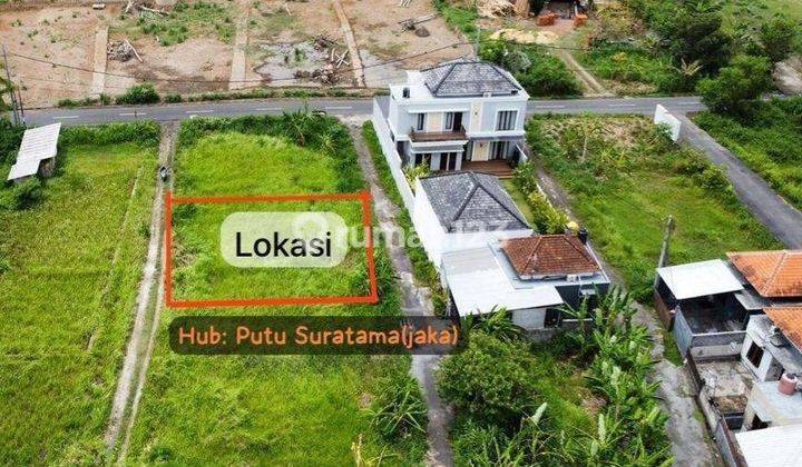 Dijual Tanah Dekat Pantai Saba Di Ubud Lingkungan Vila-Vila 1