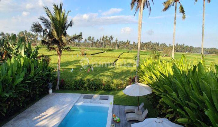 Dijual Villa Di Ubud Dengan Pemandangan View Sawah Bagus 1