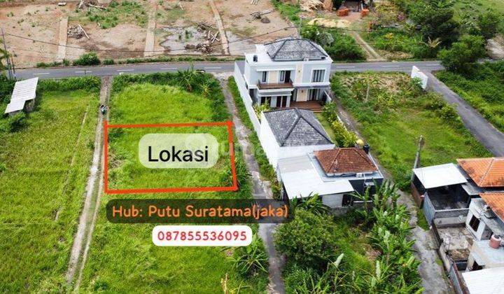 Dijual Tanah Dekat Pantai Saba Di Ubud Lingkungan Vila-Vila 1