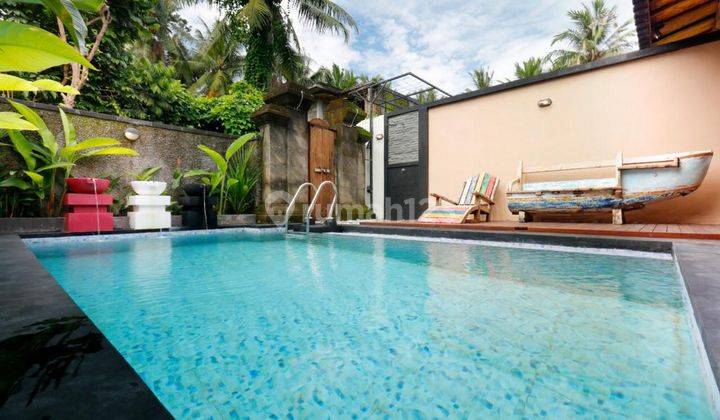 Dijual Rumah Di Lodtunduh Ubud 2 Lantai Garasi Dan Kolam Renang 1