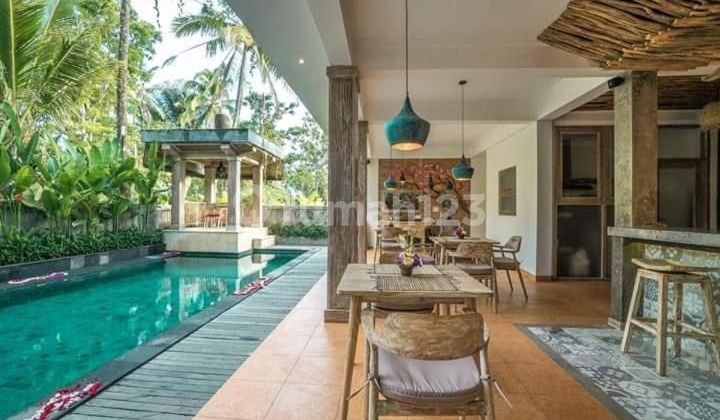 For Sale Cheap Villa in Ubud View of Rice Fields & Jungle, Peaceful Atmosphere