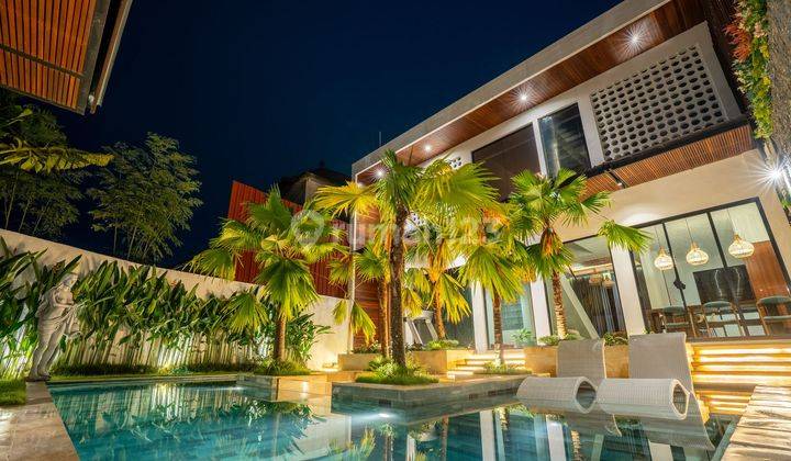 Dijual Villa Diubud Tropical Villa View Rice Ricefield And Sunset