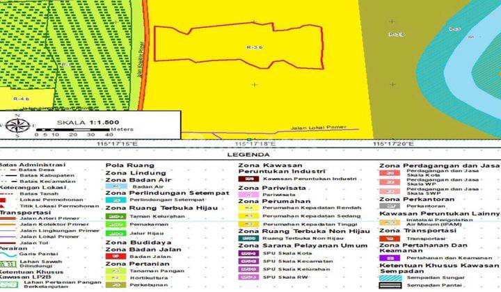 Dijual Tanah Premium Di Jalan Utama View Sawah Dekat Waterfall 2