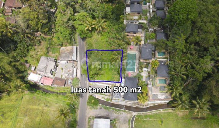 Dijual Tanah Lingkungan Resort Ubud Kontur Tanah Tinggi 1