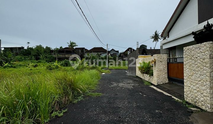 Sell Cheap Land in Ubud Radius View of Beautiful, Quiet Village Atmosphere