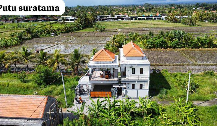 Villa for Sale in Ubud Sibgakerta View of Rice Fields Near Central 1