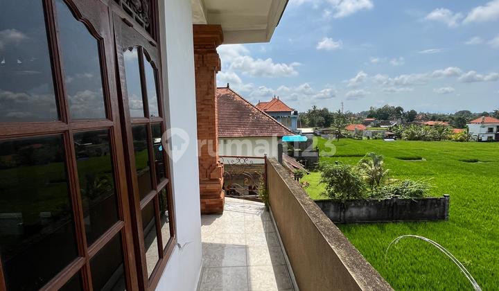 Dijual Rumah Di Ubud View Sawah Tidak Berisik Akses Mobil