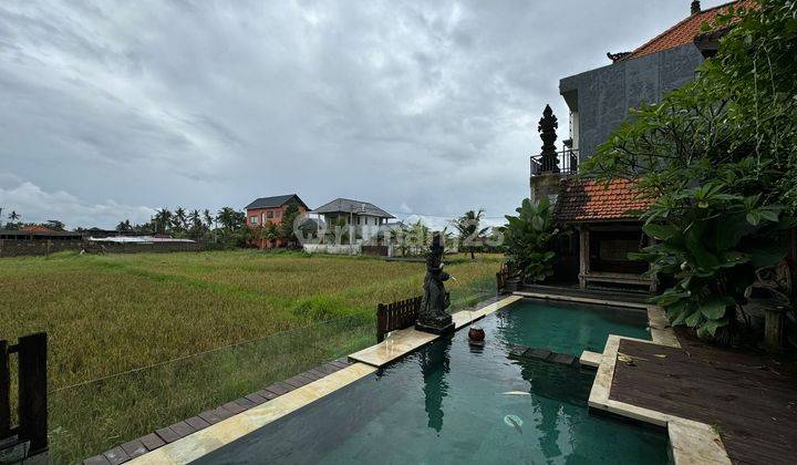 Dijual Villa Baru Di Ubud View Sawah Yang Asri Dan Indah 1