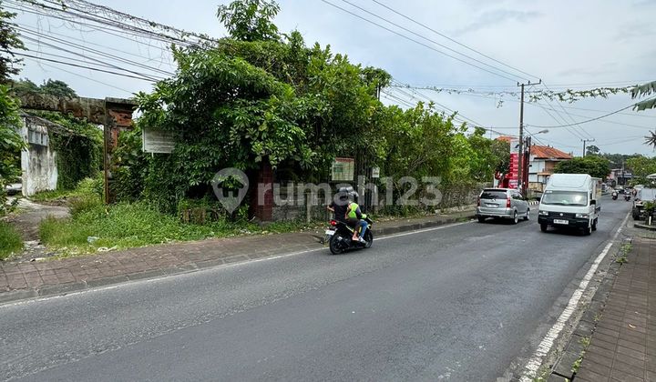 For Sale Strategic Land on Main Road Mambal, Border of Ubud-Badung