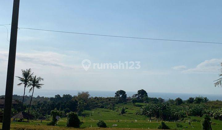 L27 Dijual Tanah SHM 4.700m2 Pemandangan Sawah Dan Laut di Panjianom, Lovina Buleleng Bali 1