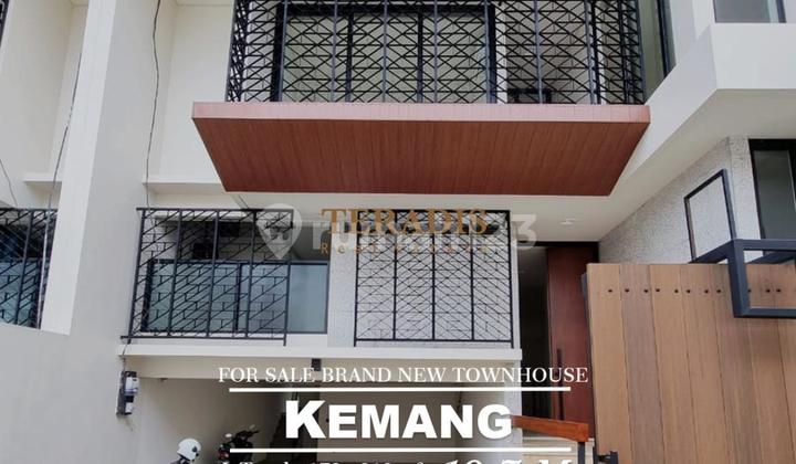 FOR SALE KEMANG - JAKARTA SELATAN BRAND NEW TOWNHOUSE
