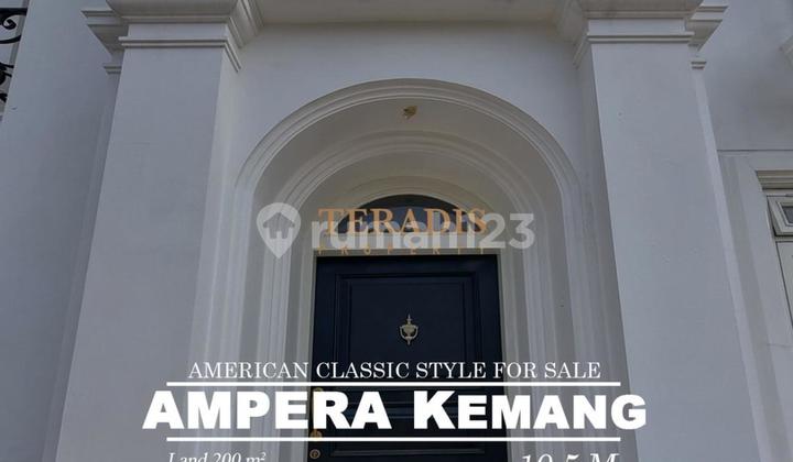 House For Sale American Classic Style Ampera Kemang