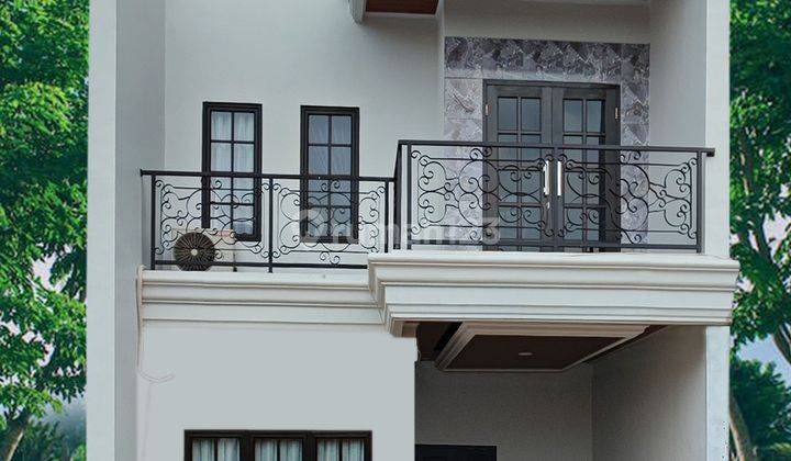 Rumah 2,5 lantai dengan rooftop, 10 mnt dari Stasiun LRT Cibubur.  1