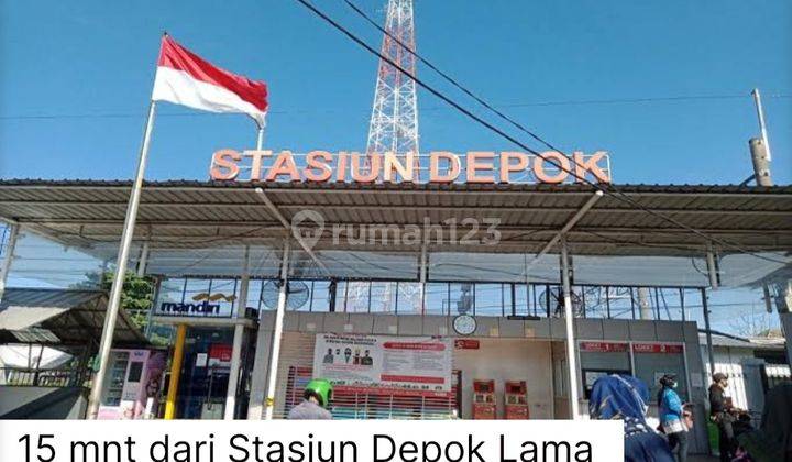 Rumah posisi hook Di Kalimulya, 15 mnt dari St Depok Lama 3