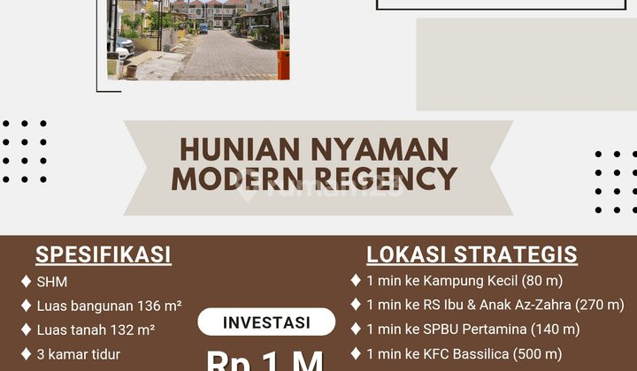 Rumah 2 Lantai Bagus Unfurnished SHM di Jalan Brigjen Hasan Kasim, Palembang 1