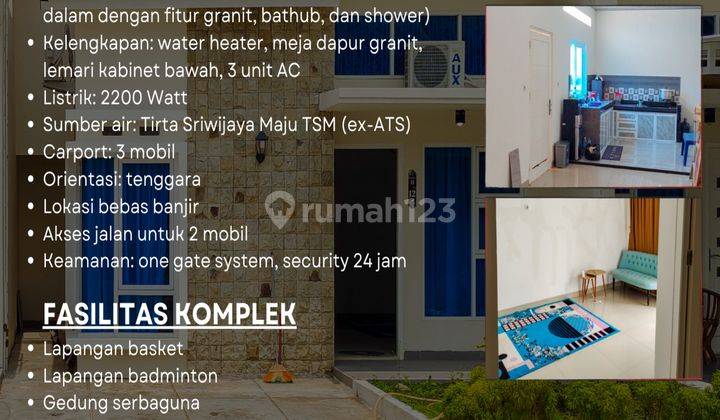 Dijual Rumah Palembang - Green Center Park - Sudah Renovasi 2