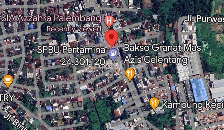 Dijual Ruko Palembang Ex Warunk Bombat Pinggir Jalan Celentang 2