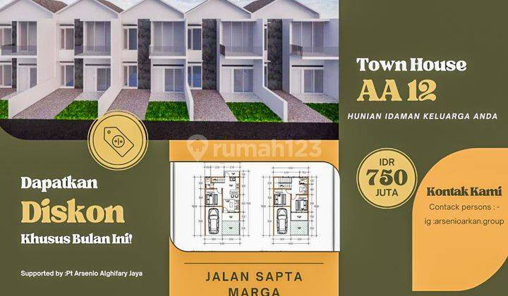 Dijual Rumah Bukit Sangkal Palembang 1