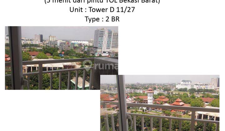Dijamin Murah Dijual Apartemen Center Point Bekasi, 2br Lokasi Strategis 8