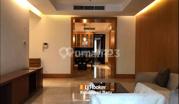 ruang keluarga pearl garden apartment in gatot