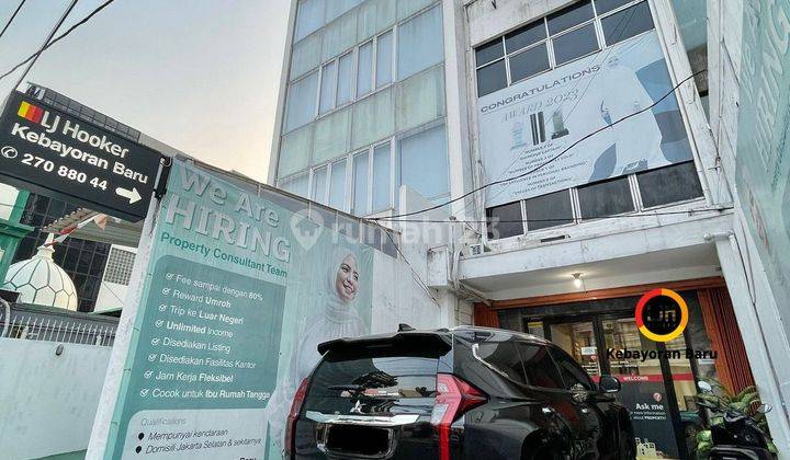 Dijual Murah Ruko Pinggir Jalan Raya Radio Dalam Gandaria Kebayoran Baru Jakarta Selatan