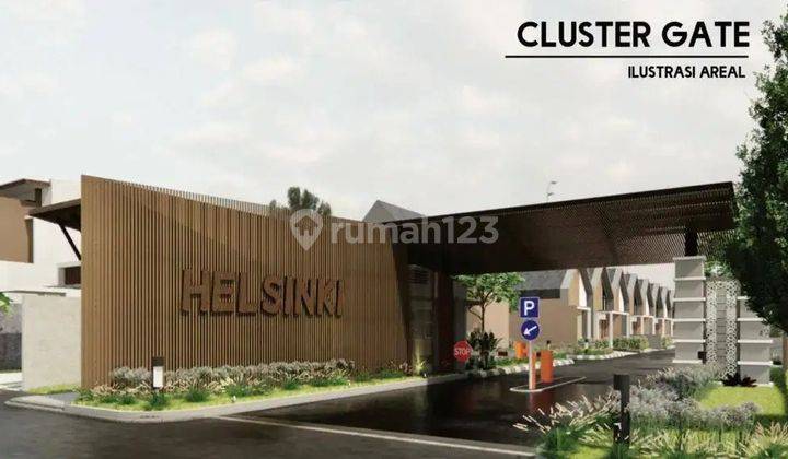 Rumah tanpa BI checking hanya selangkah ke stasiun dan tol  3
