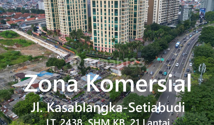 Premium Commercial Land at Jl Kasablanka, Setiabudi, South Jakarta