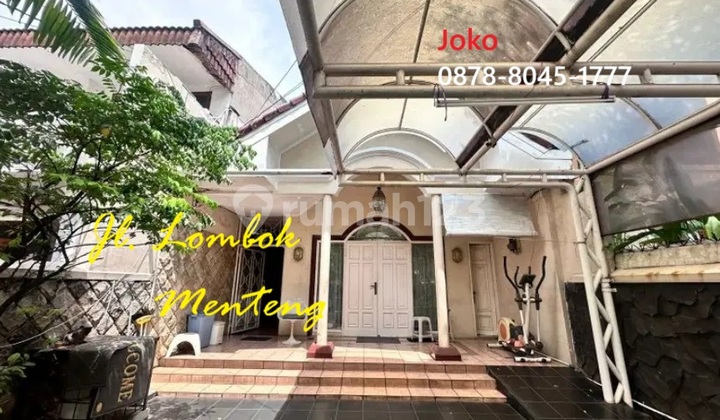 Rumah Asri TERMURAH di Jl. Lombok, Menteng, Jakarta Pusat Rumah Asri TERMURAH di Jl. Lombok, Menteng, Jakarta Pusat