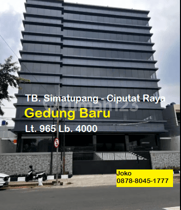 Gedung Perkantoran Megah brand New Tb. Simatupang Ciputat Raya, Pondok Pinang 1