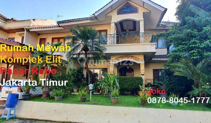 Rumah Mewah Semi Furnished Dlm Cluster Pasar Rebo, Jakarta Timur 1