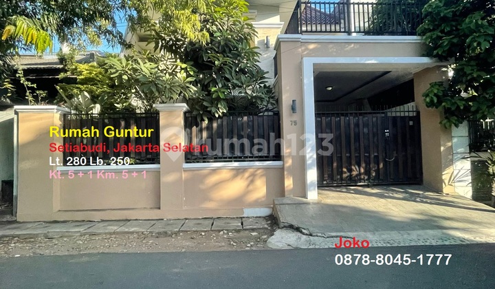 Rumah Bagus 2 Lt TERMURAH di Guntur, Setiabudi, Jakarta Selatan