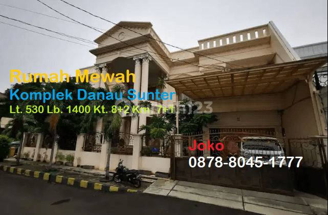 Rumah Mewah American Klasik Area Elit Komplek Danau Sunter, Jakut 1